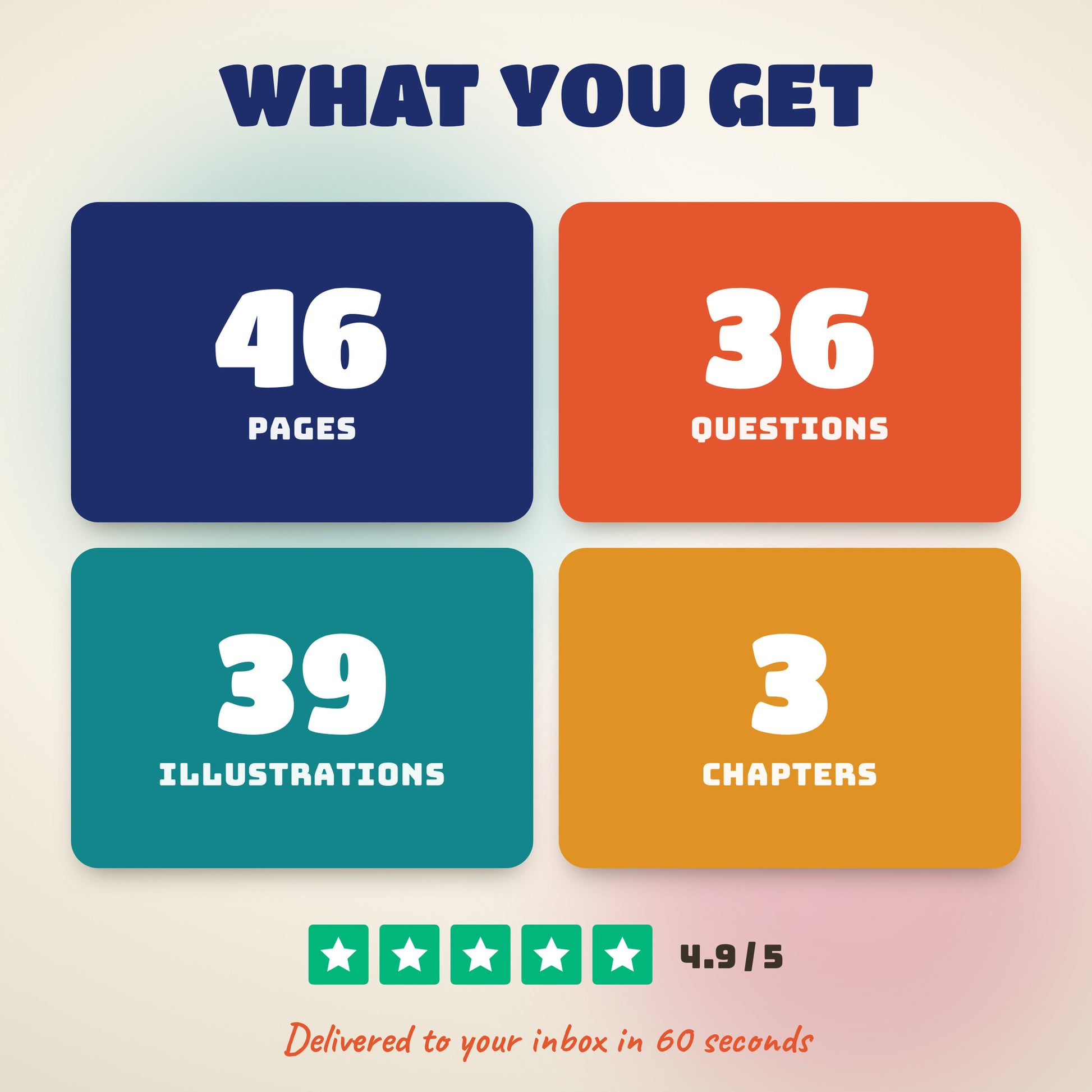 06: What you get: 46 pages, 36 questions, 39 illustrations, 3 chapters
