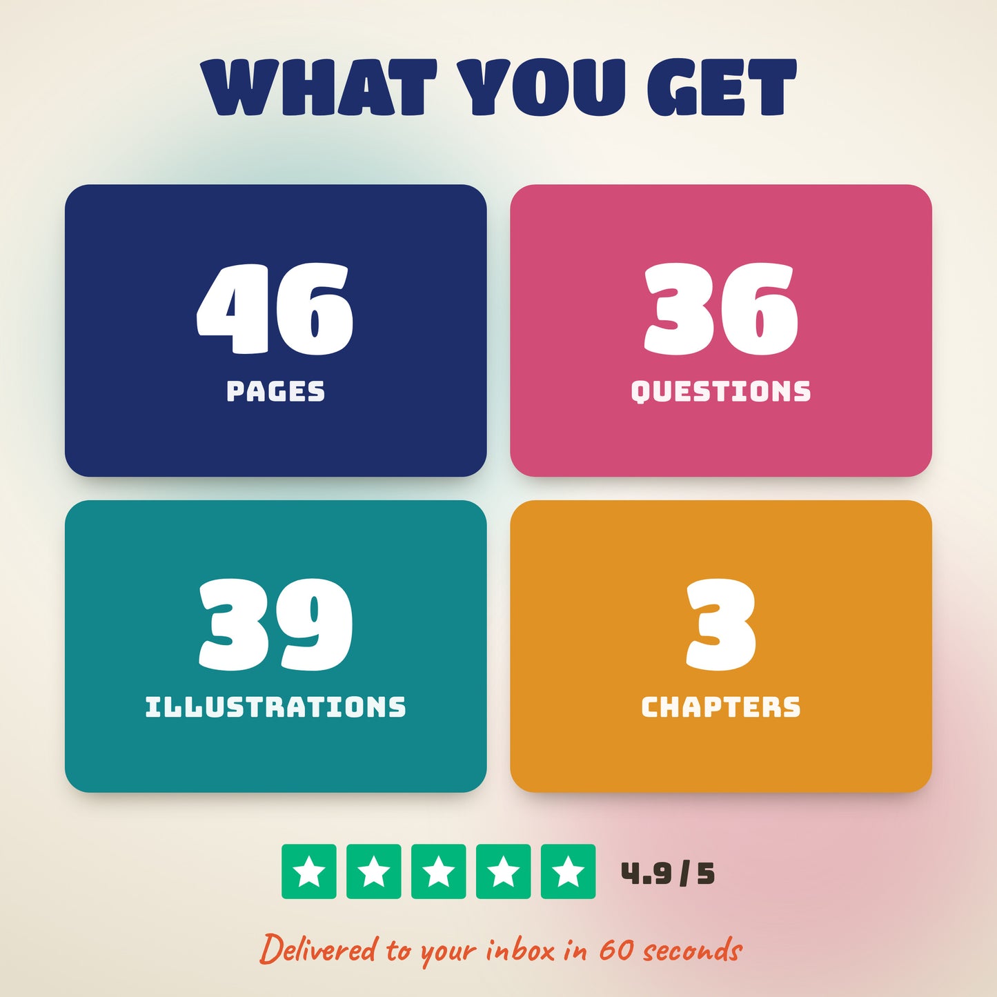 06: What you get: 46 pages, 36 questions, 39 illustrations, 3 chapters
