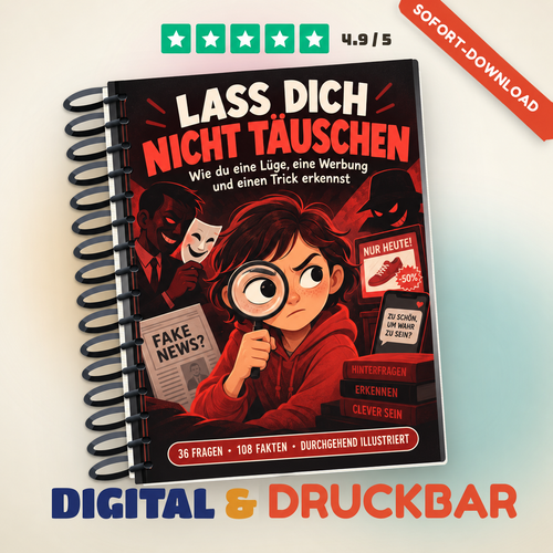 LASS DICH NICHT TÄUSCHEN: Wie man Lügen, Werbung und Tricks erkennt | Kinder 6 bis 12